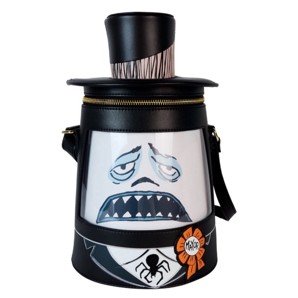 Loungefly Exclusive Mayor Spinning Head Figural Crossbody - Picture 2 of 6